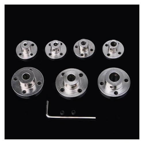 Accouplement à brides rigides 5mm pour guidage d'arbre moteur de transmission - 7
