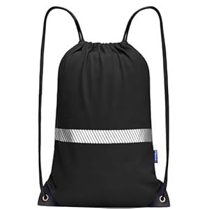 AYKRM-Black-Drawstring-Backpack-Bag-work-Sackpack AYKRM Black Drawstring Backpack Bag work Sackpack