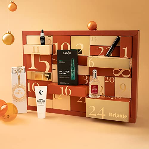Preisvergleich Produktbild BRIGITTE Box Premium Adventskalender 2021 / Premium Beauty Adventskalender für Frauen im Wert von über 430