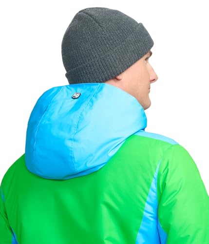 Image of Tipsy Elves Ski Jackets for Men - Fun Colorful Apres Ski Outerwear Hooded Waterproof Snow Jackets for Adults