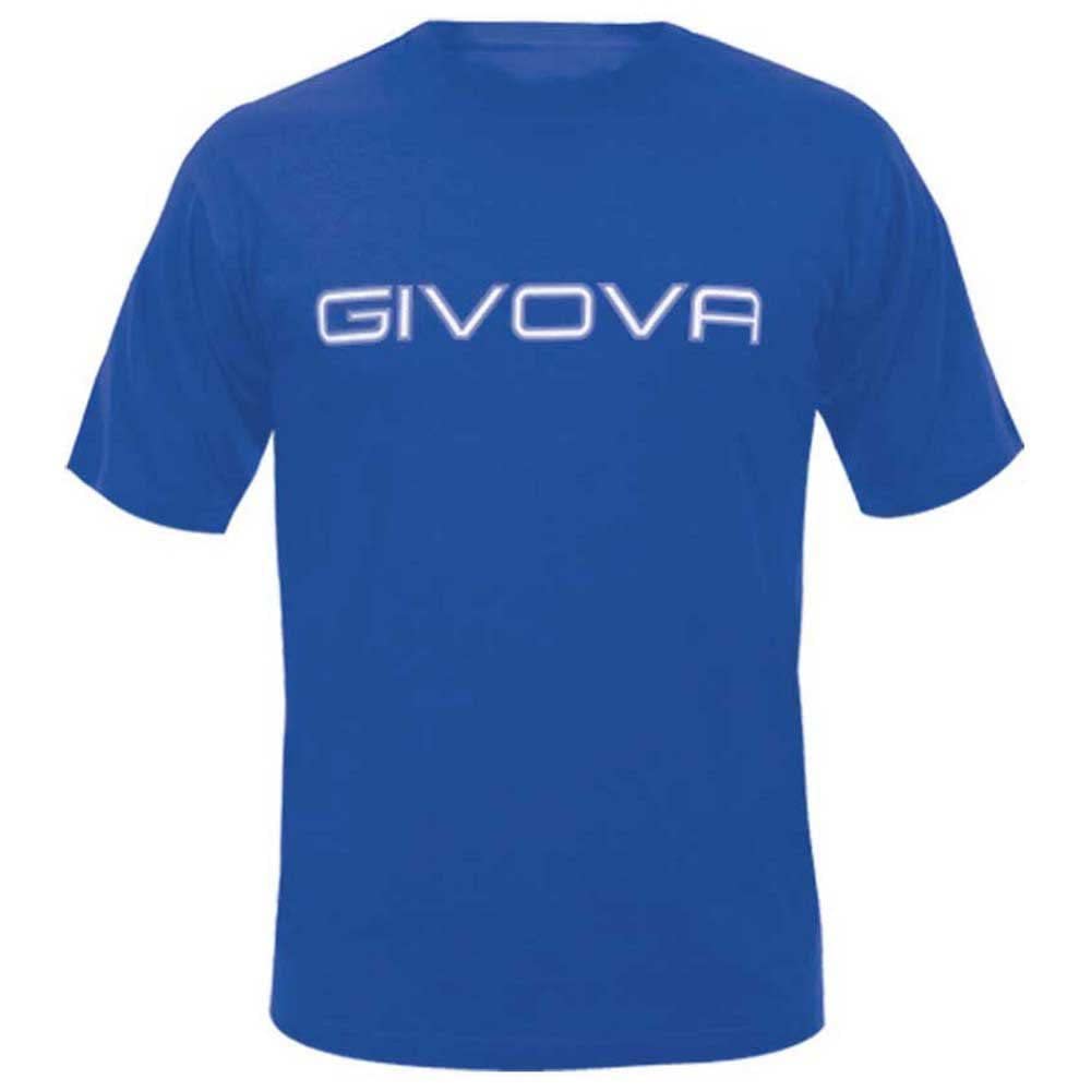 Givova Unisex Bleu Cotton T-Shirt Spot