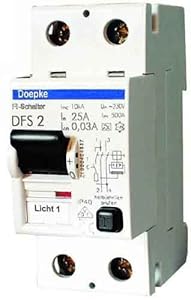 Doepke DFS2 FI-Schalter 016-2/0,01-A