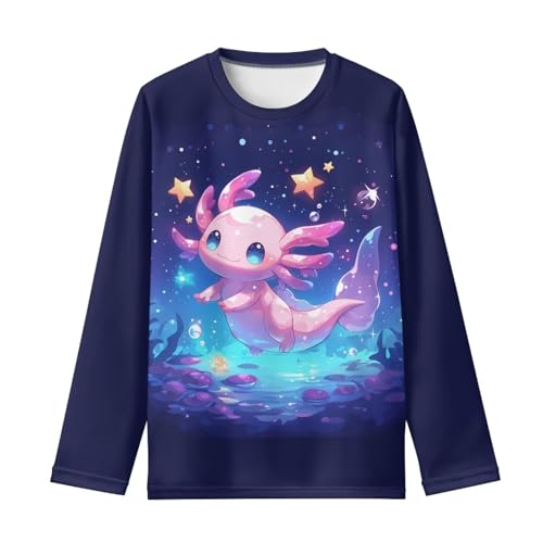 Image of Kids Long Sleeve Shirts for Girls 3-16 Year Old Cute Clothes for Teen Girls Casual Workout Tops
