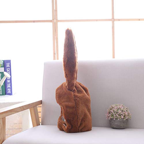 ABOOFAN 2Pcs Orelha De Coelho de Pelúcia Chapéus Caps Headwear Coelho Coelhinho Chapéus Páscoa de Pe