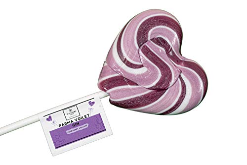 Parma Violet Gin Love Heart Lollipops 35g (1)
