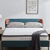 Matratze 160x200 cm, 25 cm hoch, atmungsaktive Matratze Federkernmatratze 7-Zonen Federkernmatratze Memory Foam Soft Gestrick H2&H3