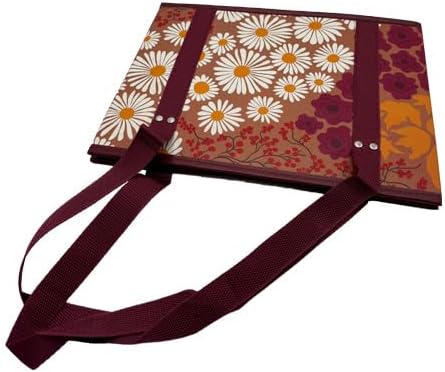 Earthwise Deluxe Collapsible Reusable Shopping Box Grocery Bag Set with Reinforced Bottom Bins Cubes (Set of 3) - Image 8