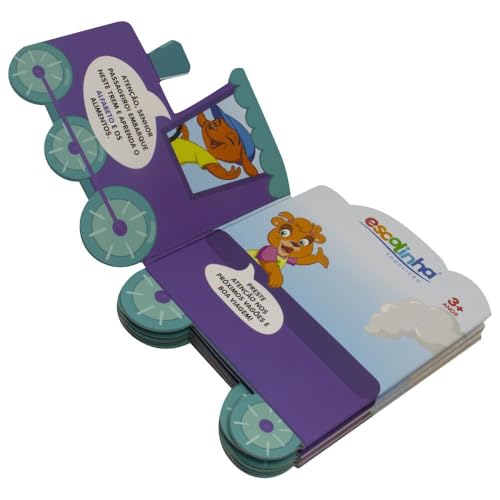 Livro-Leporello - Viagem Divertida: Trem do Alfabeto (Escolinha)