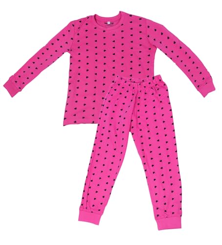 Image of Hestia | H.NSG.N.1 | Kids Girls Nightwear | Sleepwear | Cotton |Trouser Full Sleeves Tshirt | Elastic Waist |Night Dress with Pyjama Tshirts for Girls|All Over Horse Printed |Blue Color 4-6Yrs |Set 1