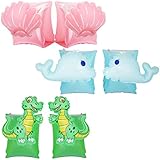 ★Ayuda al aprendizaje: package comes with 3 x arm float, providing full flotation support for a child already familiar with the water, building confidence and allowing for the development of beginning swim skills.