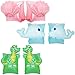 Produktbild Schwimmflügel Schwimmhilfe Schwimmkarikatur Schwimmbeutel Armbands Schwimmen Lernen Armbands Schwimmender Airbag Aufblasbare Schwimmreifen für Kinder Jungen und Mädchen Erwachsene Schwimmbad Pool