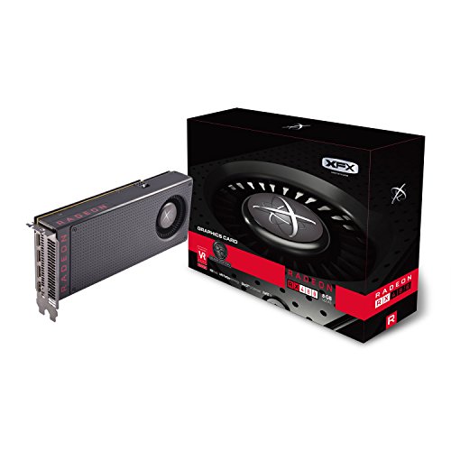 Preisvergleich Produktbild XFX RX-480M8BBA6 RX480 Grafikkarte 8GB schwarz
