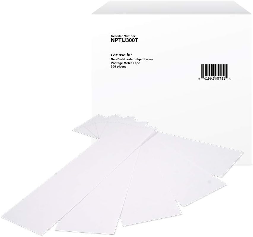 NuPost Remanufactured Postage Meter Tapes for Neopost/Hasler 7465233 01