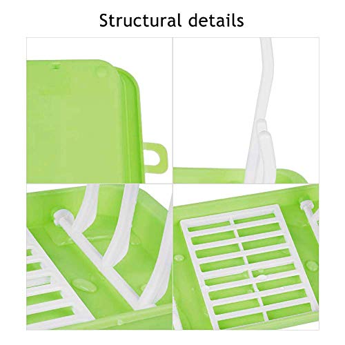 Bottle Drying Rack, Baby Bottle Dryer Rack, Baby Drying Rack For Glass Drying, Glass Drying Rack Use In Countertop Drying, Portable For Home, Travel, Pacifiers, Teethers, Sippy Cups And More, SixDu