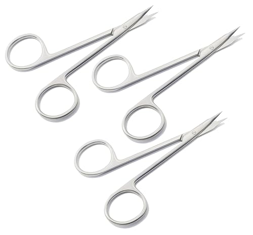 Stevens Eye Scissors - 10.5cm Curved, 3pcs #113910381