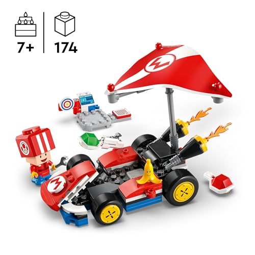 Image of LEGO Super Mario: Mario Kart - Standard Kart, Car Toy Playset, Nintendo Gift 72032