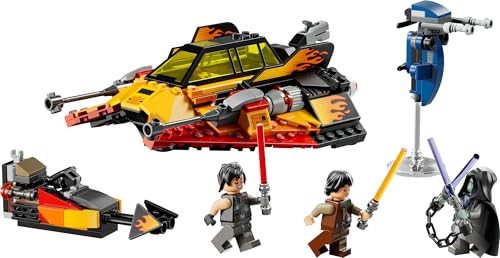 Star Wars 75414 Snowspeeder Force Burner - Astronave Giocattolo da Costruire con 3 Minifigure con Spade Laser e Moto Speeder - Regalo per Bambini da 7 Anni in su e per Fan di Rebuild the Galaxy - Lego - Immagine 8
