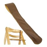 Cinghia inguinale per seggiolone, 1 pezzo, marrone, in pelle PU, imbracatura di sicurezza compatibile con Stokke Tripp Trapp, roba Sit Up, Safety 1st, Kinderkaft, cinghia per seggiolone per bambini