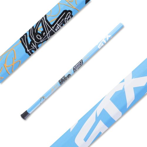 STX Lacrosse K18 Attack and Midfield Lacrosse Shaft, Cyan