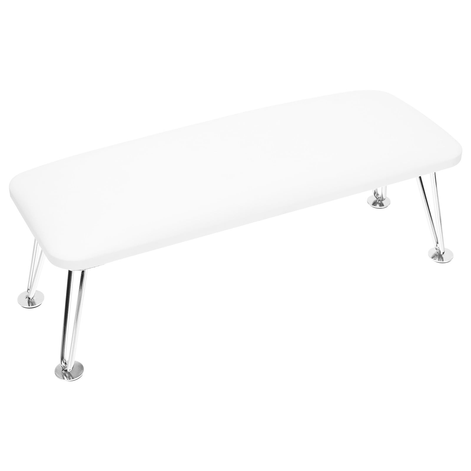 Almohada Soporte de Acero Inoxidable, Cojín Multifuncional de Cuero Flexible para Reposamanos de Uñas para Manicura en Casa y Salón de Belleza