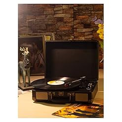 Tourne-Disque pour Tourne-Disque Vinyle, Tourne-Disque phonographe avec Bluetooth sans Fil 4.2, phonographe Portable… - Les Beatles, Paul McCartney, John Lennon, RIngo Starr, George Harrison