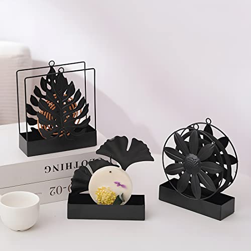 Mosquito Coil Holder Iron Coil Incense Burner, Retro Portable Mosquito Incense Burner For Home And Camping Outdoor (Black) #TOP4