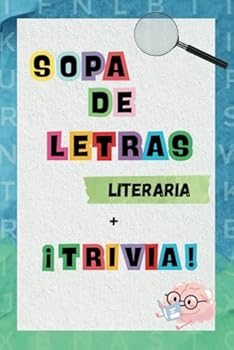 Paperback Sopa de letras + Trivia: literaria (Spanish Edition) [Spanish] Book