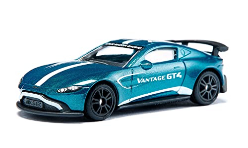 Siku Aston Martin Vantage GT4 a escala metálico miniatura 2