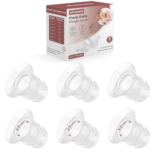 �t�����W�C���T�[�g17mm 24mm�t�����W/�|���v�V�[���h�p�A�t�����W�T�C�Y�L�b�g Momcozy/eufy/Spectra/Medela/TSRETE �����ƌ݊���������A�����p�|���v�p�[�c��24mm�g���l�����k�����Đ������T�C�Y�ɂ��܂�