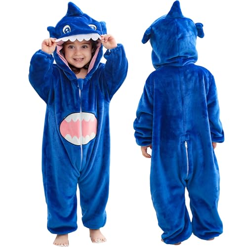 COOKY.D Kids Shark Costume Animal Romper Jumpsuit 12-18 Months