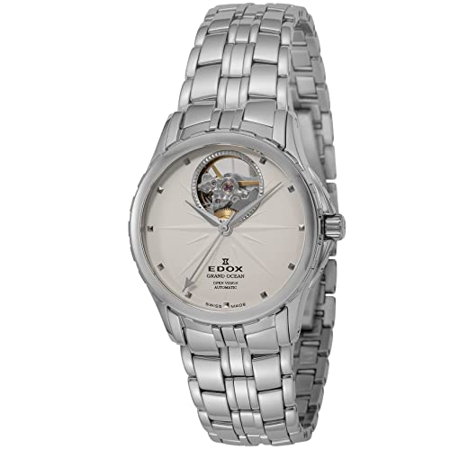 [�G�h�b�N�X] �r���v GRAND OCEAN OPEN HEART �O�����h�I�[�V���� �I�[�v���n�[�g ������ �X�e�����X�X�`�[�� �T�t�@�C���K���X ������ Automatic 50M�h�� 32MM �X�C�X Watch 85013-3-AIN ���f�B�[�X