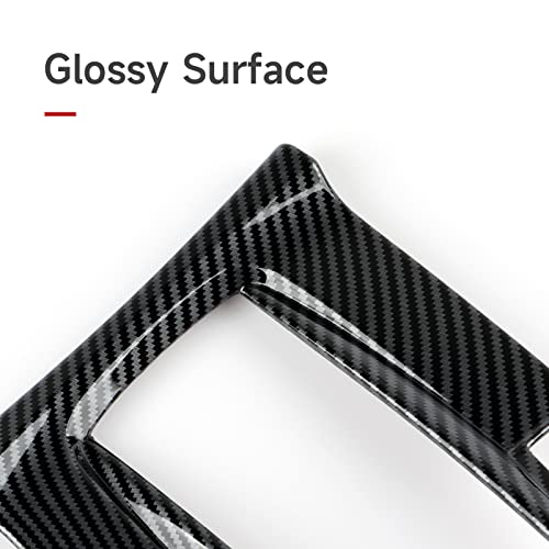 Car Logo Key Chain Si Emblem Key Ring Carbon Fiber Keychain compatible with Honda Civic Si Accessories