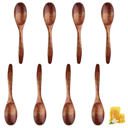 Ravytha 8 Pezzi Cucchiaio per Miele, Cucchiai, Cucchiaio Cucina di
