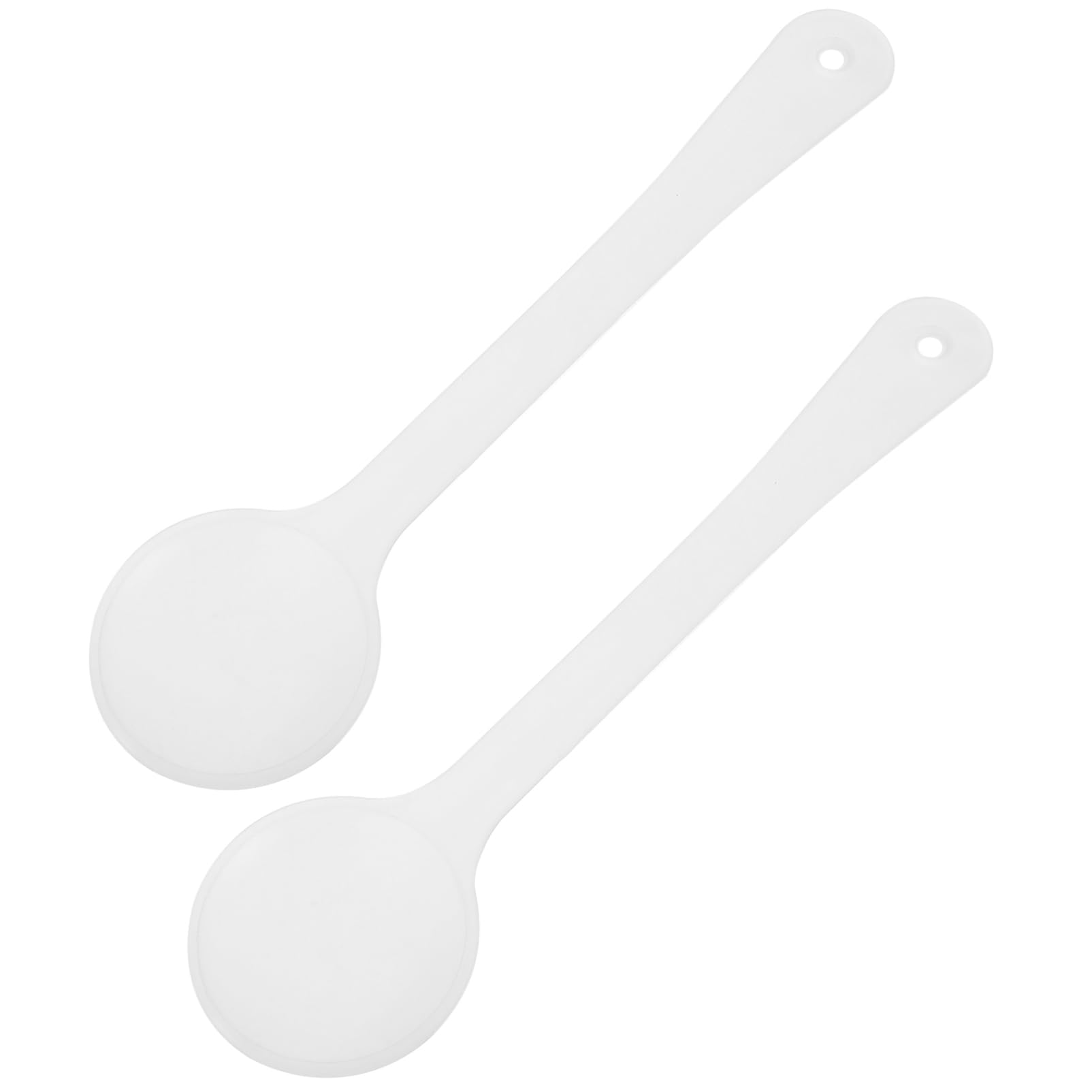 SOLUSTRE 2pcs Optometry Eye Mask Tools Blinder Eye Occluder for Vision Test Eye Occluder Tool Eye Exam Occluder Eye Occluder for Eyesight Test Eye Chart Exam Plastic Equipment White Glasses