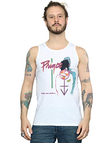 Image of Prince Men's Take Me with U Vest White Large