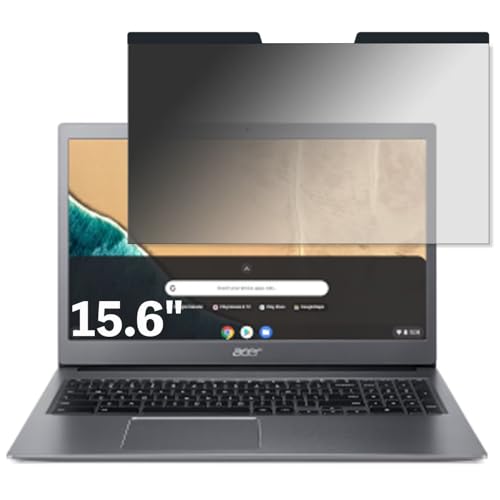 Acer Chromebook Spin 715 CB715-1W-A38P/E 15.6�C���` 16:9 �Ή� �}�O�l�b�g�� �`�����h�~�t�B���� �v���C�o�V�[�t�B���^�[ �u���[���C�g�J�b�g ���˖h�~ PC �p�\�R�� �m�[�g�u�b�N �̂������h�~ ��ʕی� 