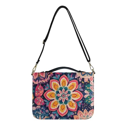 Personalized PU Bible Cover with Strap Church Book Cover,Custom Carrying Book Case Bible Protective