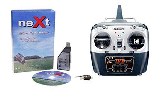 Preisvergleich Produktbild Next CGM RC Flugsimulator inkl. RX2SIM + T8FB (Mode 2)