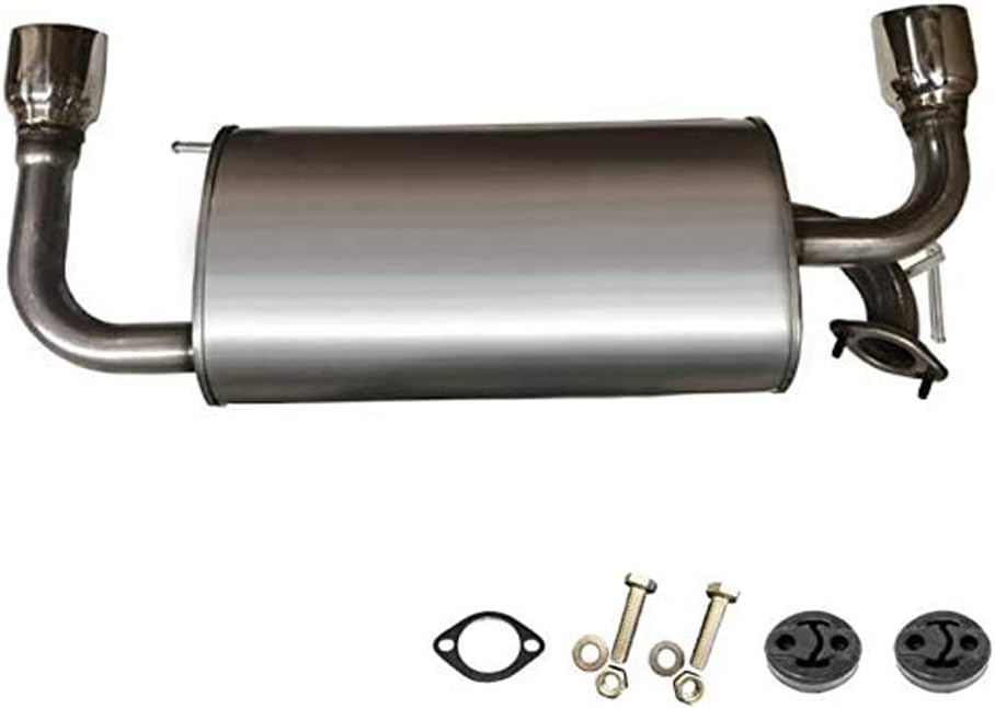 Silenciador de acero inoxidable con puntas, pernos y perchas para Nissan Murano 2003-2007