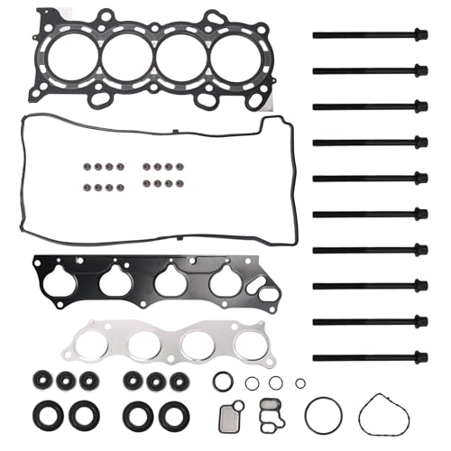 Image of Head Gasket Set with Bolts, 2.4L, HS26243PT HGS228 for Honda Accord /CR-V /Element for Acura TSX 2.4L L4 16V DOHC 03-11 Replace# K24A2 K24A4 K24A8 K24Z1(48pcs)