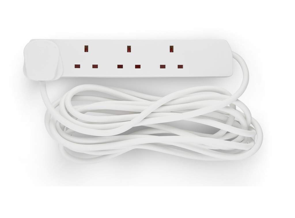 Supalec Light 13 Amp Extension Lead 4 Gang 5M