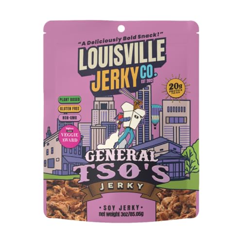Louisville Vegan Jerky - General Tso’s Vegan and Vegetarian Meat ...
