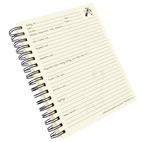 Journal du chasseur Write It Down carnet de chasse citrouille - 4