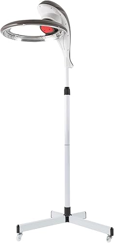 Secador de pelo con soporte multifunción, 950 W Free-Stand Secador de pelo Procesador de color Máquina de secado permanente Orbitando Rotación de