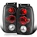 Spec-D Tuning LT-EPOR98JM-TM Ford Explorer Xl Xlt Xls Mercury Mountaineer Altezza Black Tail Lights