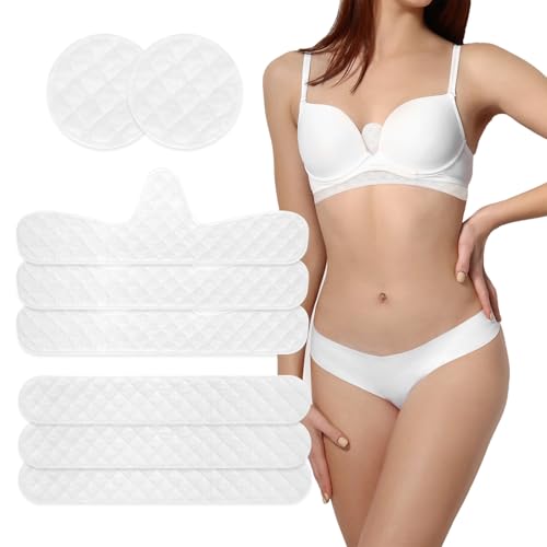 DOINEUFL BH-Einlagen für Schweiß, 8 Stück, 3 Stile, waschbar,...