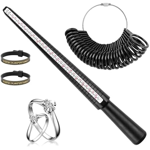 VFANDV Outils de Mesure de Bague Cover