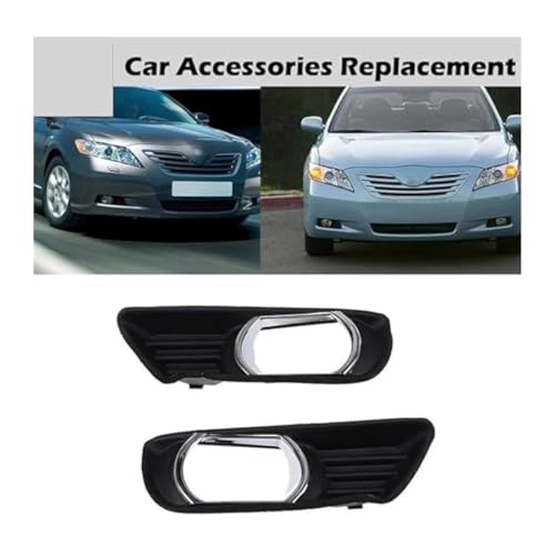 Grille centrale en ABS robuste et cadres antibrouillard pour Camry XV40 - 6