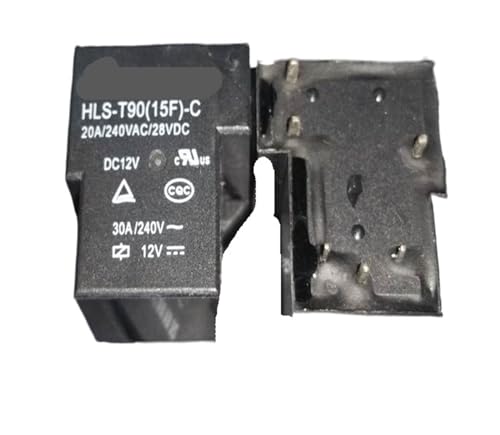 Relé de 6 pines 12V con alta resistencia de 30A para un control eléctrico estable