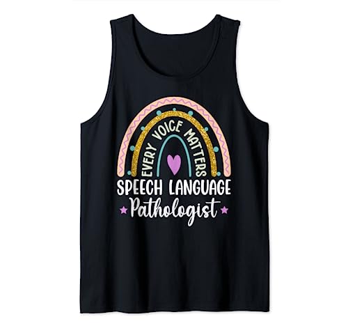 Speech Language Pathologist Speech Therapy SLP Camiseta sin Mangas
